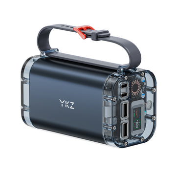 YKZ 40000Mah Laptop Power Bank for Camping, 100W Charing & Recharing, IP67 Waterproof