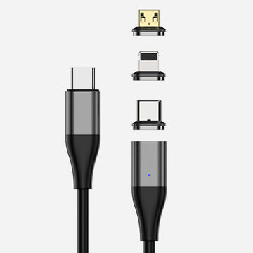 Magnetic Charging Cable - 3 in 1 USB Charger